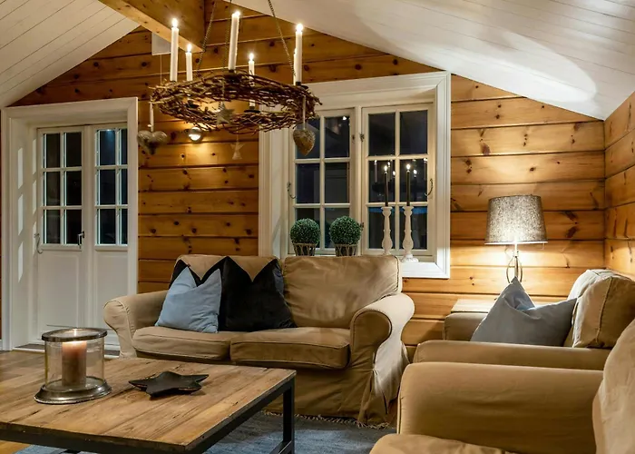 Spacious Family At Nesfjellet With Views Сasa de vacaciones